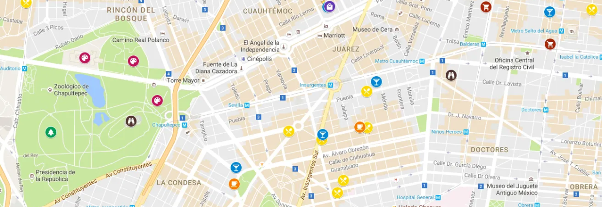 Store location map